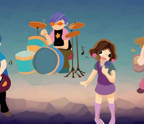 Una banda de rock muy particular