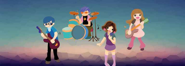 Una banda de rock muy particular