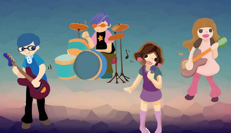 Una banda de rock muy particular