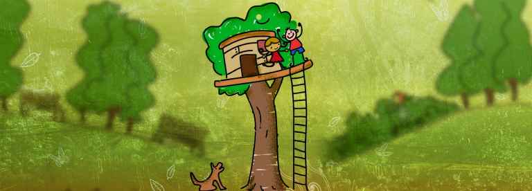 Una casa en el árbol para toda la familia