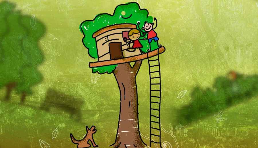 Una casa en el árbol para toda la familia