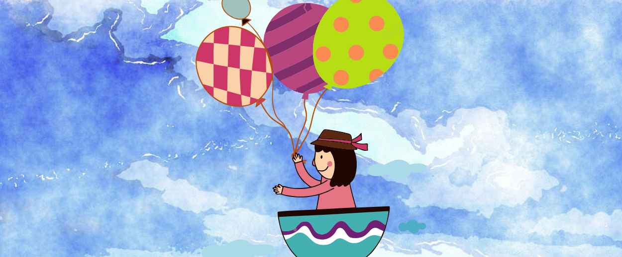 Globos a jugar en el cielo