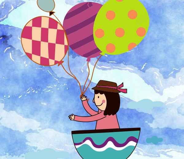 Globos a jugar en el cielo