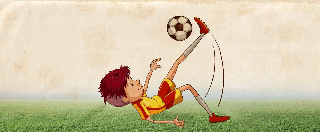 Un sueño, una pelota de futbol y a jugar