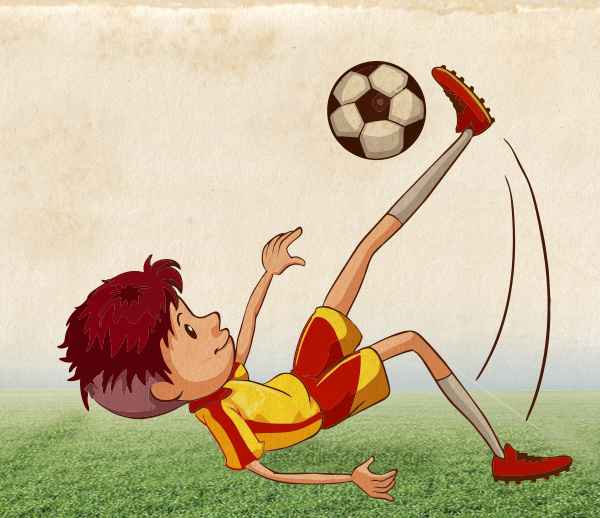 Un sueño, una pelota de futbol y a jugar