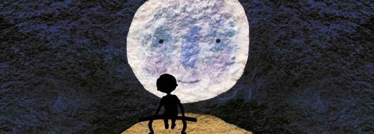 Luna ¿en qué piensas? esta noche muy oscura