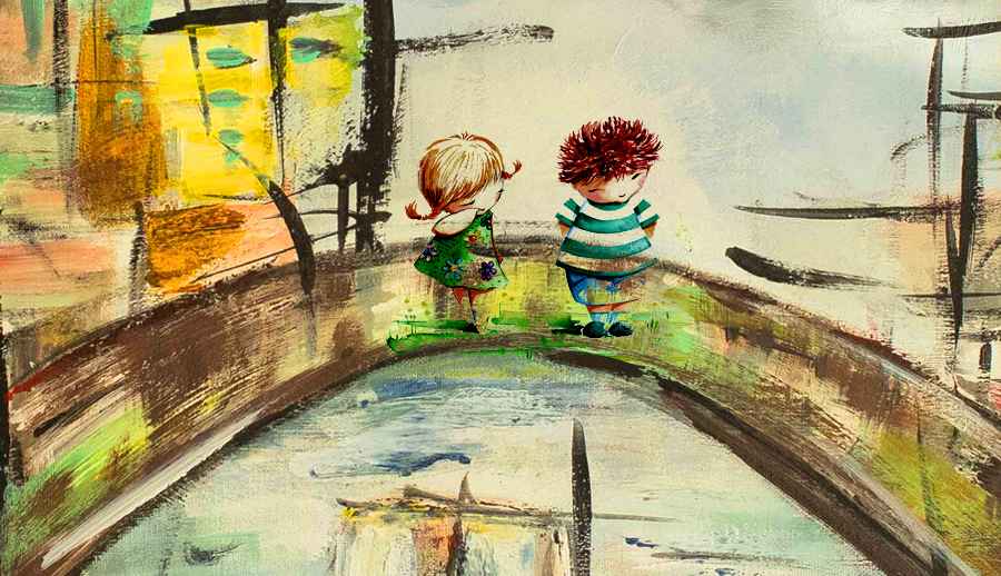El puente de los candados para los amigos y enamorados