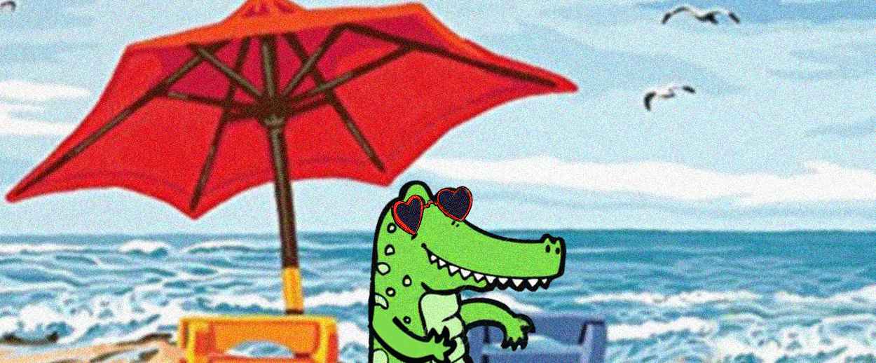 La Cocodrila Alicia: Un día de playa con todos los amigos
