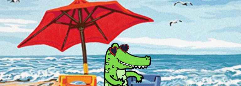 La Cocodrila Alicia: Un día de playa con todos los amigos