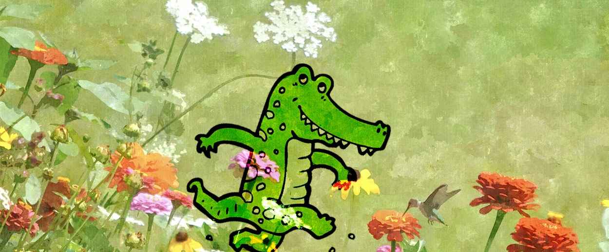 La cocodrila Alicia: Primavera era con las flores