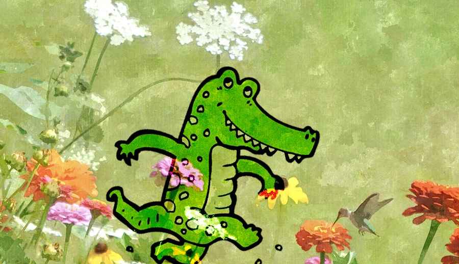 La cocodrila Alicia: Primavera era con las flores