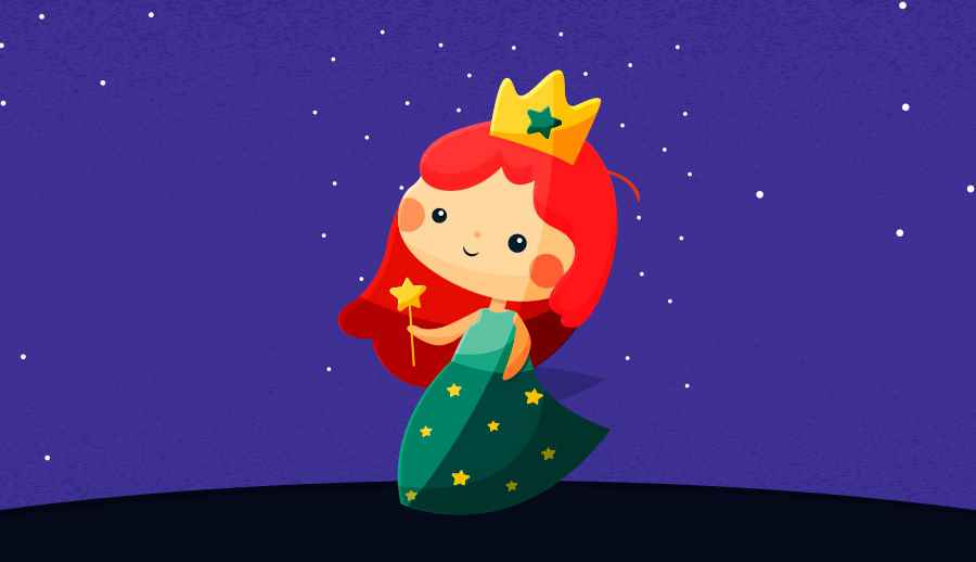 Una princesa convertida en una reina amada