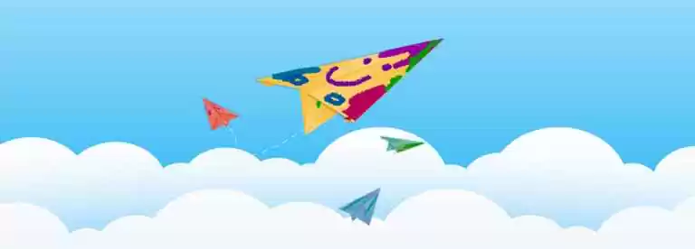 Avión de papel