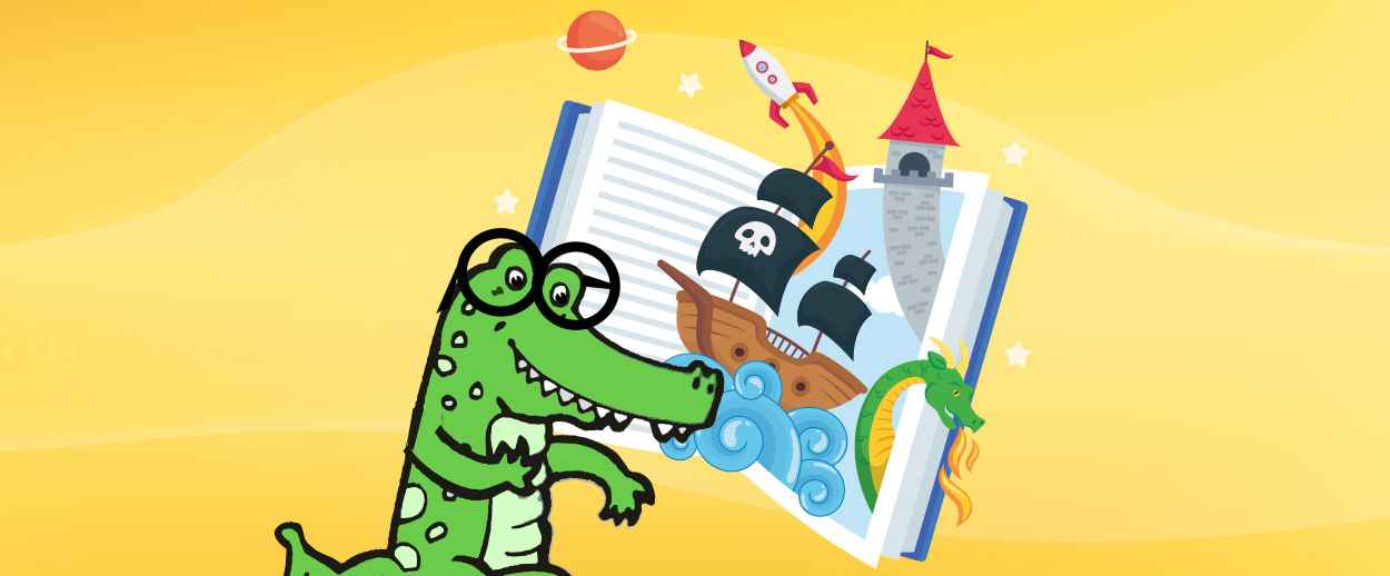 La cocodrila Alicia y un libro para soñar