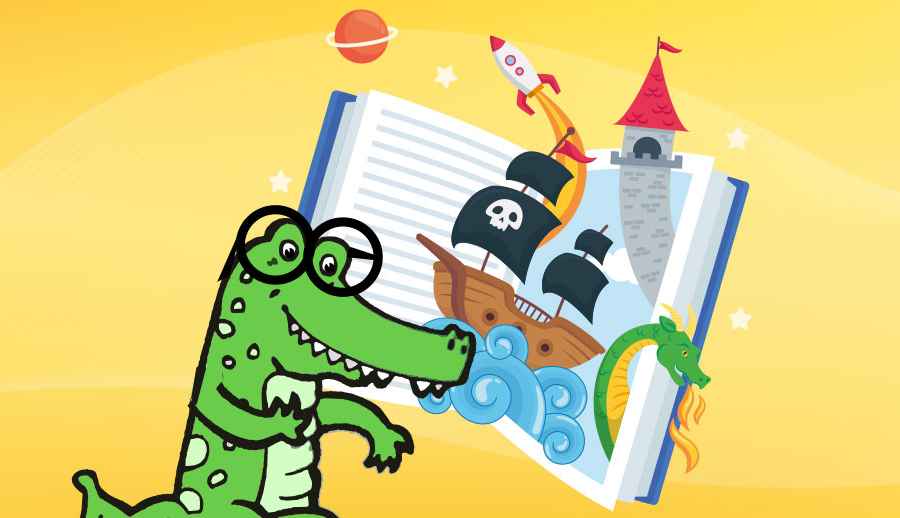 La cocodrila Alicia y un libro para soñar
